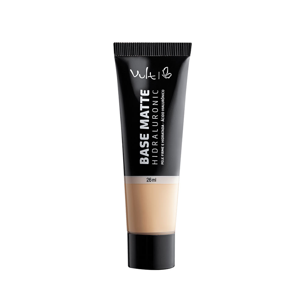 Encontraproduto.com.br - Vult Base Matte Hidraluronic com Ácido Hialurônico 26mL -N005