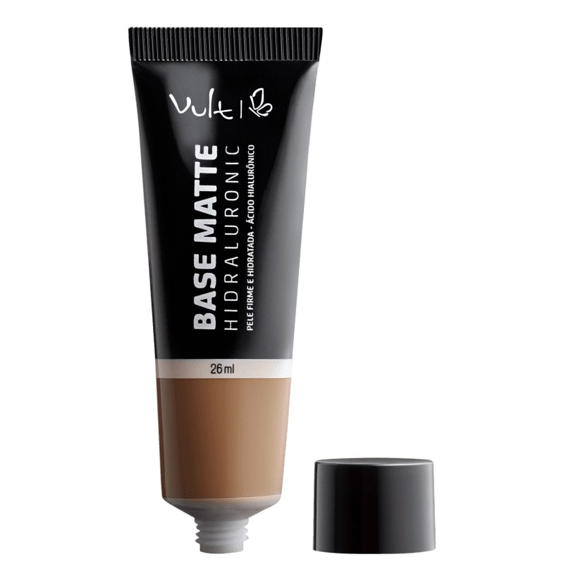 Encontraproduto.com.br - Vult Base Matte Hidraluronic com Ácido Hialurônico 26mL -N005
