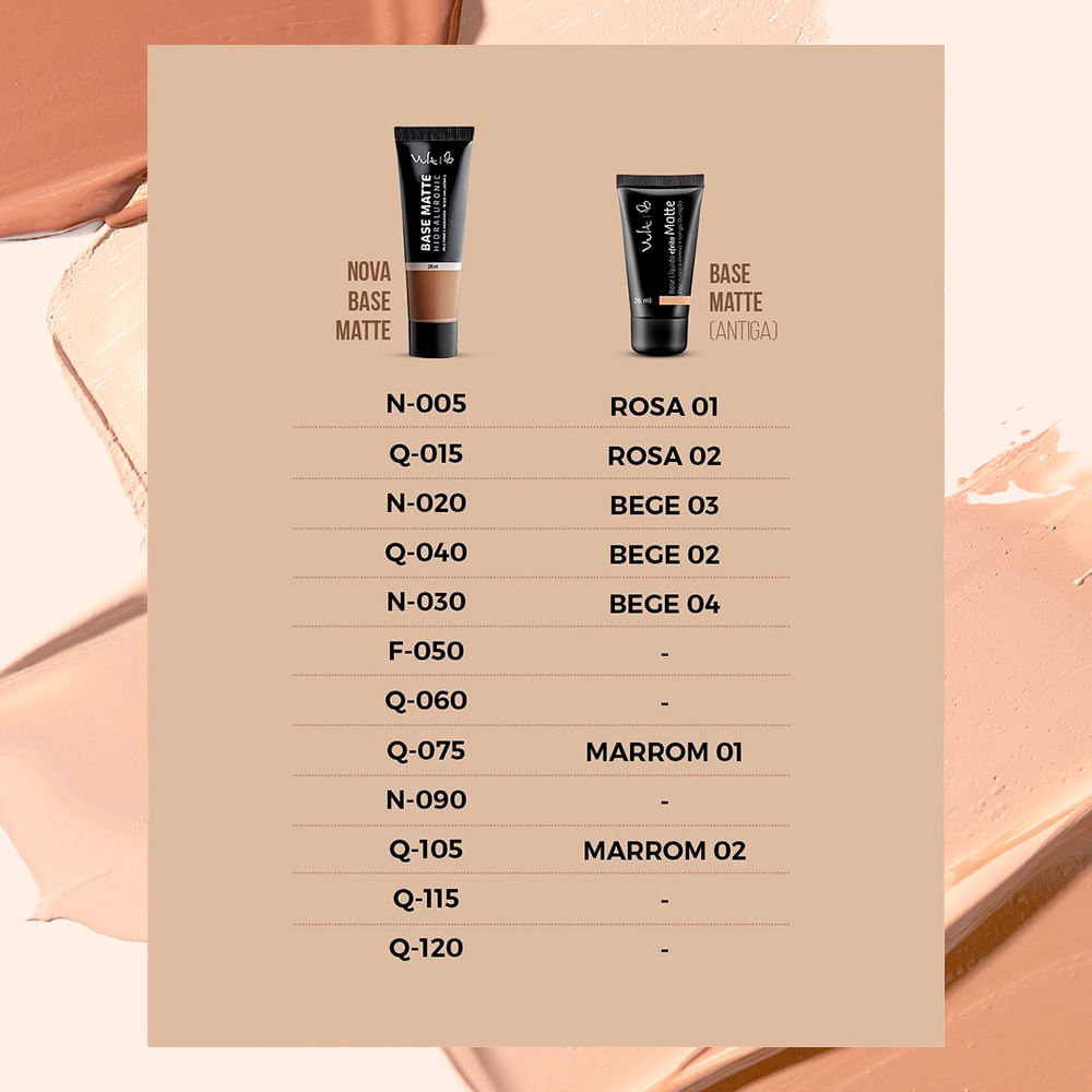 Encontraproduto.com.br - Vult Base Matte Hidraluronic com Ácido Hialurônico 26mL -N020