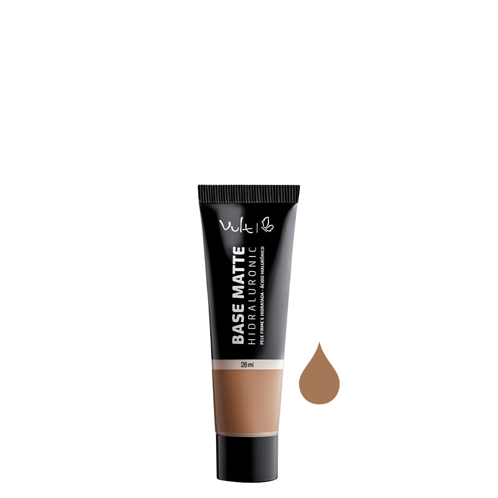 Encontraproduto.com.br - Vult Base Matte Hidraluronic com Ácido Hialurônico 26mL -N020