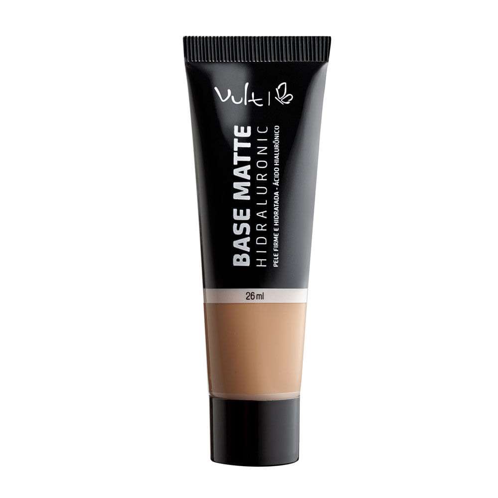 Encontraproduto.com.br - Vult Base Matte Hidraluronic com Ácido Hialurônico 26mL -N030