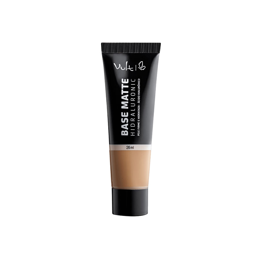 Encontraproduto.com.br - Vult Base Matte Hidraluronic com Ácido Hialurônico 26mL -N030