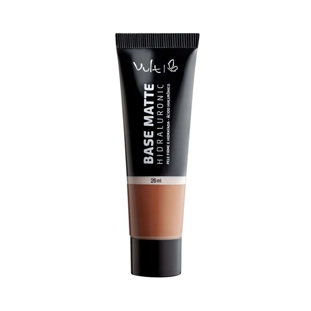 Encontraproduto.com.br - Base Líquida Vult Matte Hidraluronic Cor Q105 Com 26ml