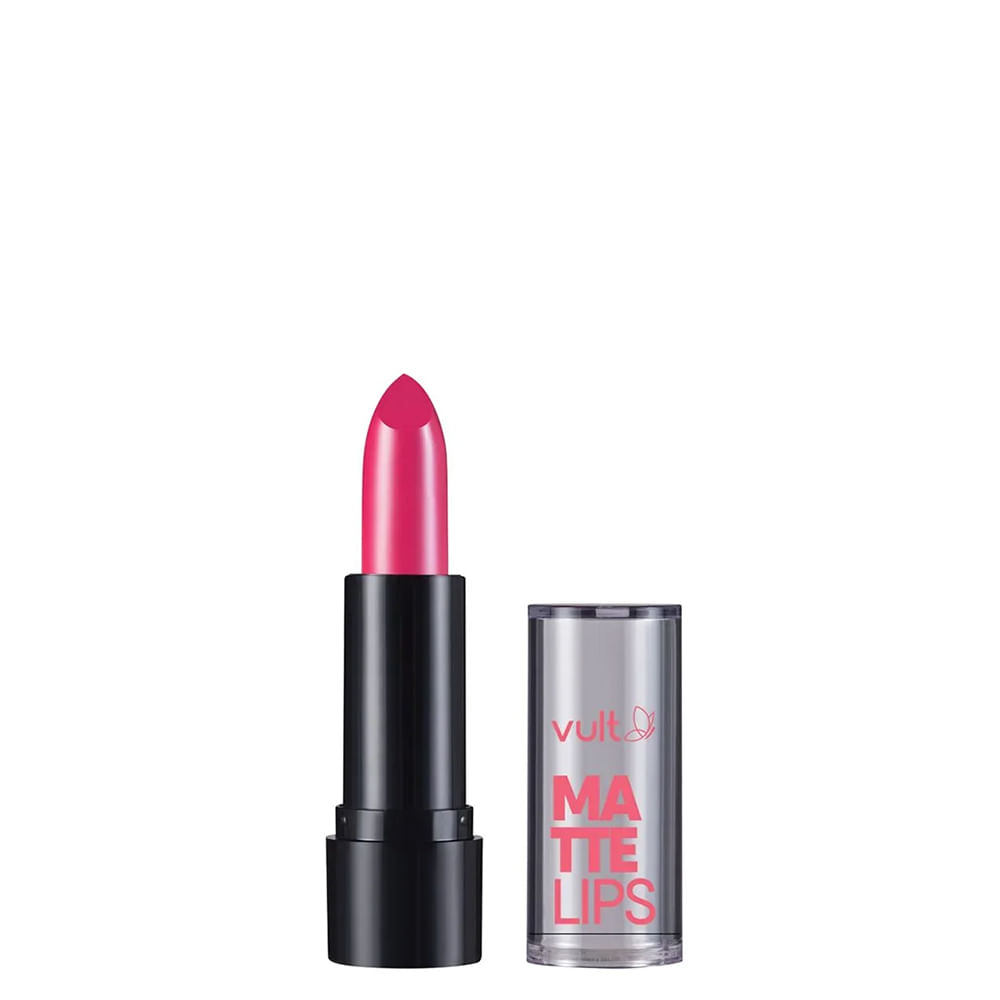 Encontraproduto.com.br - Batom Vult Matte Lips Rosa Fucsia