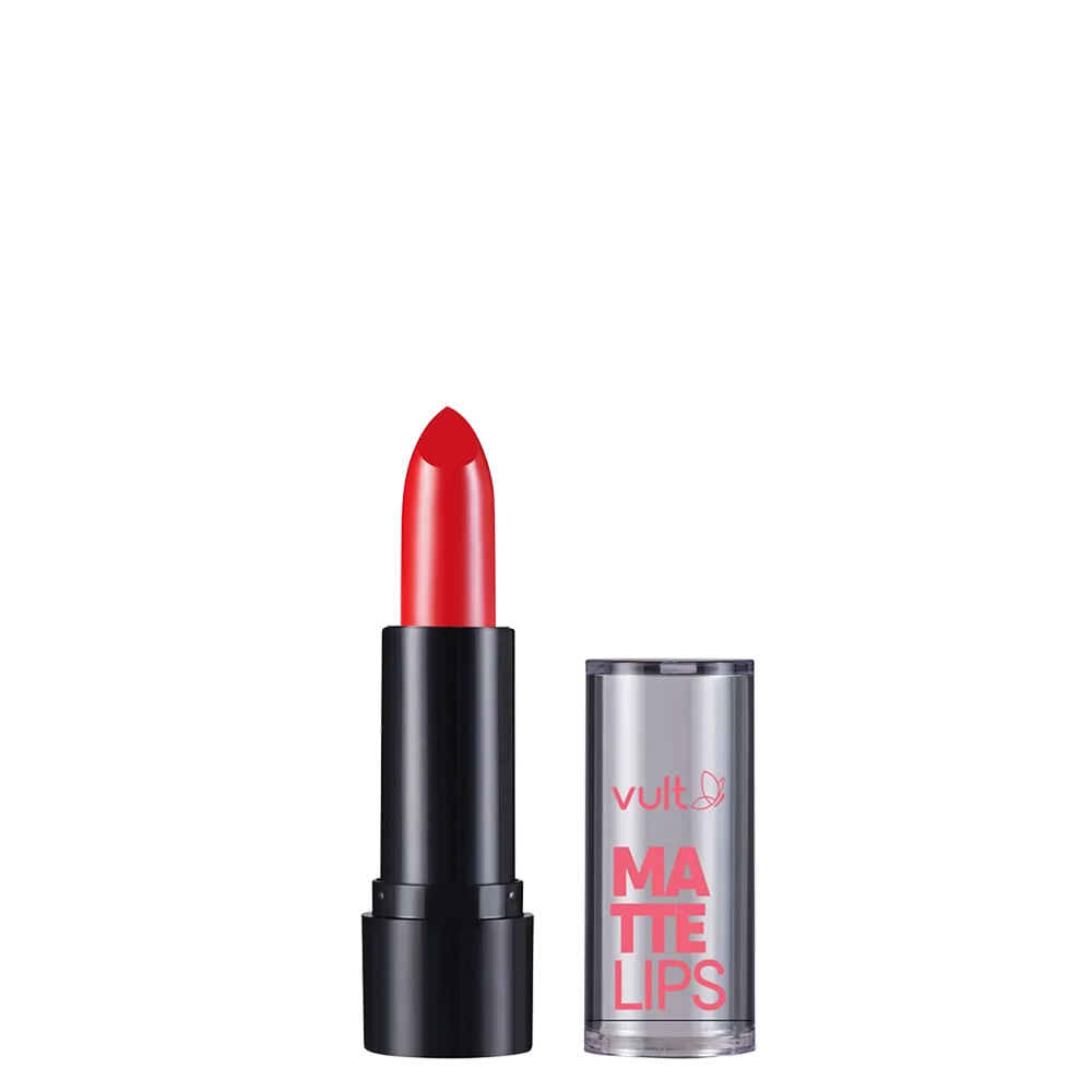 Encontraproduto.com.br - Batom Vult Matte Lips Vermelho Real