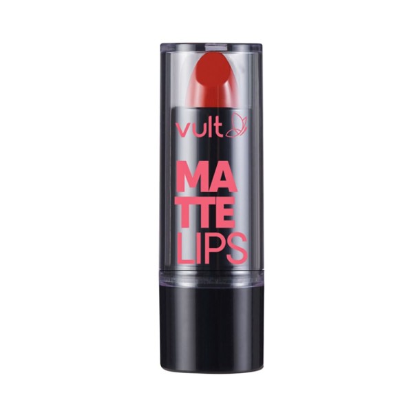 Encontraproduto.com.br - Batom Matte Lips Vermelho Carmim Vult - 3,8g