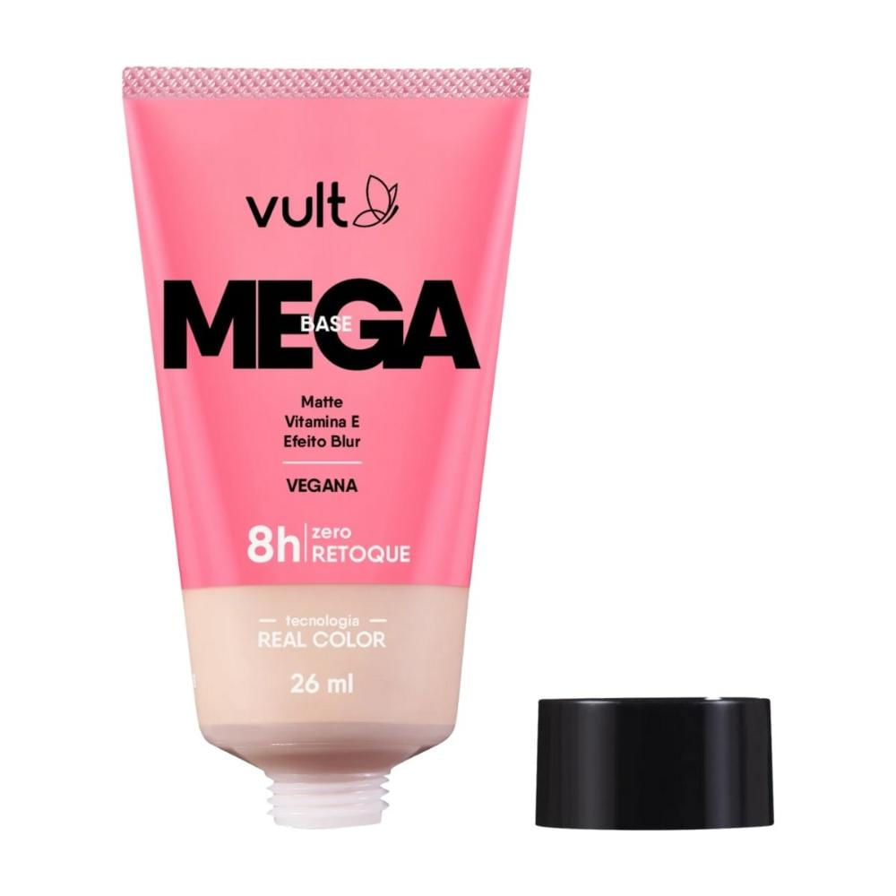 Encontraproduto.com.br - Base Líquida Mega Base V180 Vult - 26ml