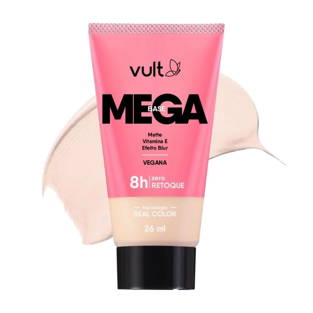 Encontraproduto.com.br - Base Líquida Mega Base V180 Vult - 26ml