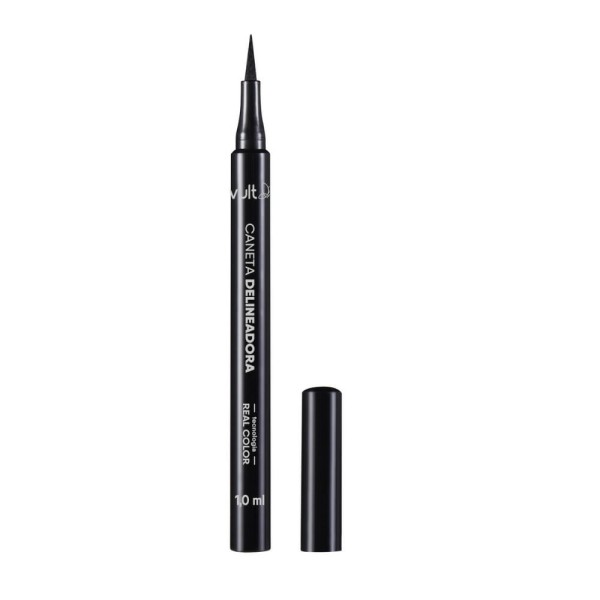 Encontraproduto.com.br - Caneta Delineadora Vult Preta Para os Olhos