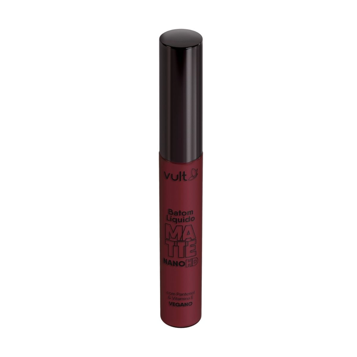 Encontraproduto.com.br - Vult Batom Liquido Matte Nano Hd Bordo 5ml