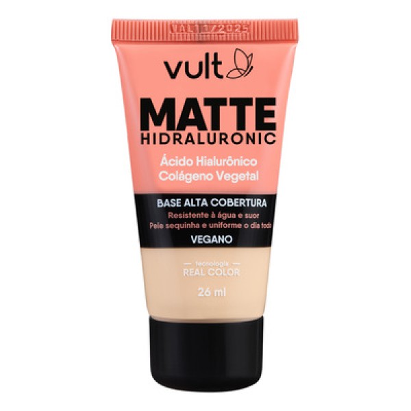 Base Liquida Matte Hidraluronic 26ml V220 - Vult