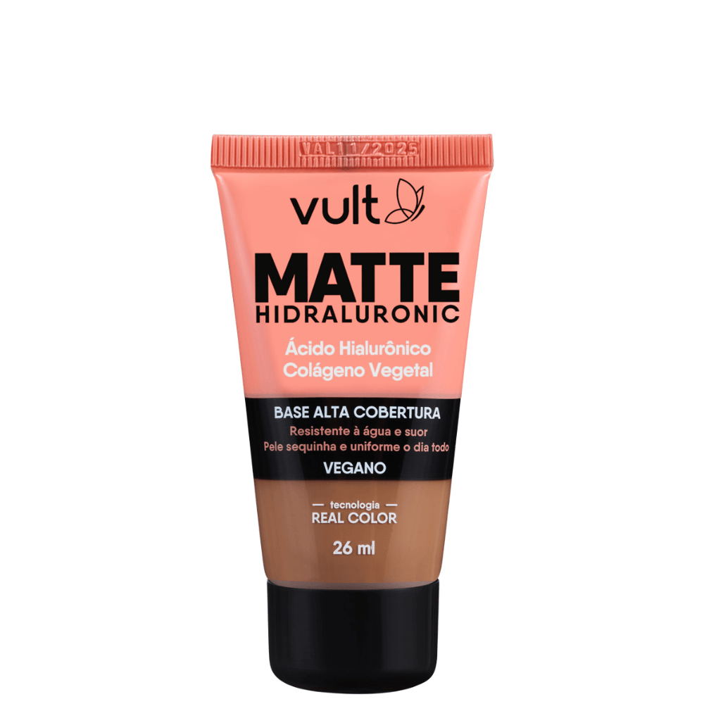 Base Facial Liquida Vult Matte Hidraluronio V2 V330 26ml