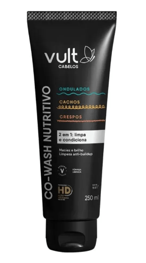 Encontraproduto.com.br - Co Wash Nutritivo 250ml Ondulados Cachos e Crespos - Vult Cabelos