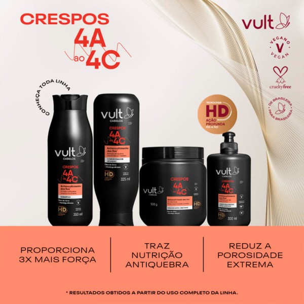 Encontraproduto.com.br - Creme Para Pentear Ultra Nutritivo Cabelos Crespos 4A a 4C 300ml