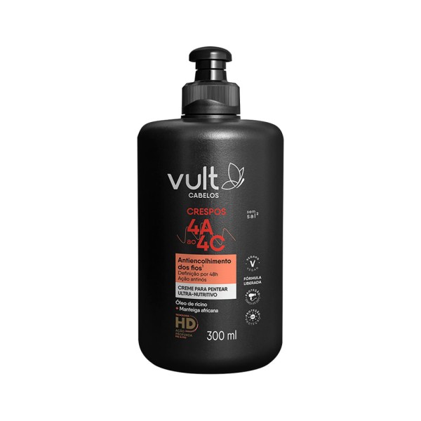 Encontraproduto.com.br - Creme Para Pentear Ultra Nutritivo Cabelos Crespos 4A a 4C 300ml