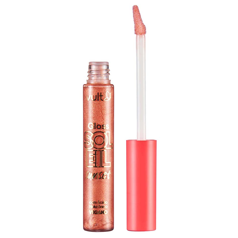 Encontraproduto.com.br - Gloss Labial Praiana Soleil Sunset Vult 5,2ml