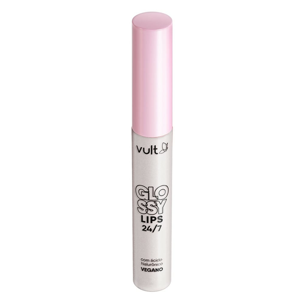 Encontraproduto.com.br - Gloss Labial 5,2ml Glossy Lips 24/7 Incolor - Vult
