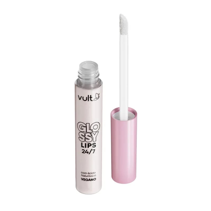 Encontraproduto.com.br - Gloss Labial 5,2ml Glossy Lips 24/7 Incolor - Vult
