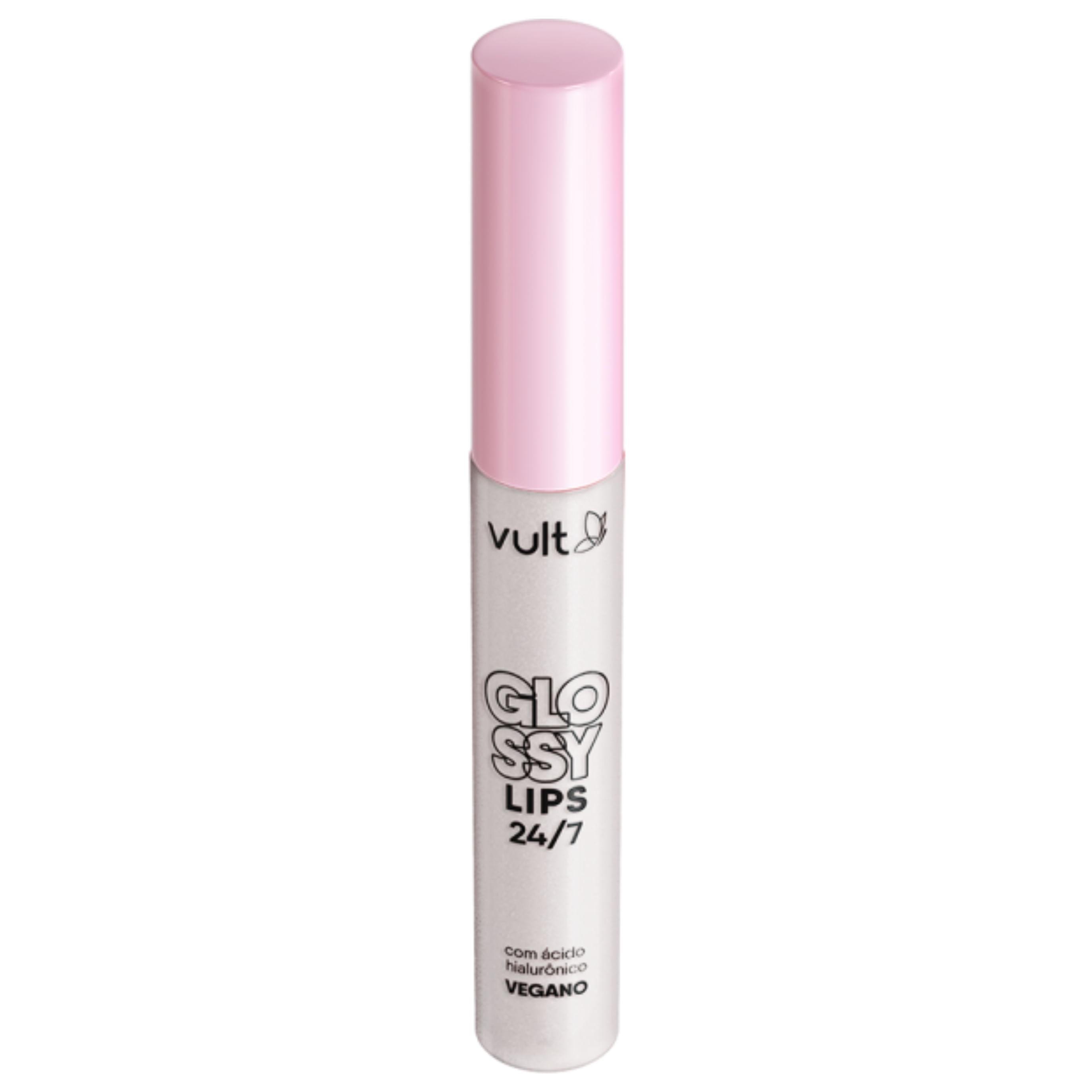 Encontraproduto.com.br - Gloss Labial 5,2ml Glossy Lips 24/7 Incolor - Vult
