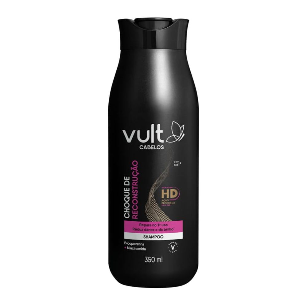 Encontraproduto.com.br - SHAMPOO VULT CHOQUE RECONSTRUCAO 350ML 19811 CAROL BEAUTY