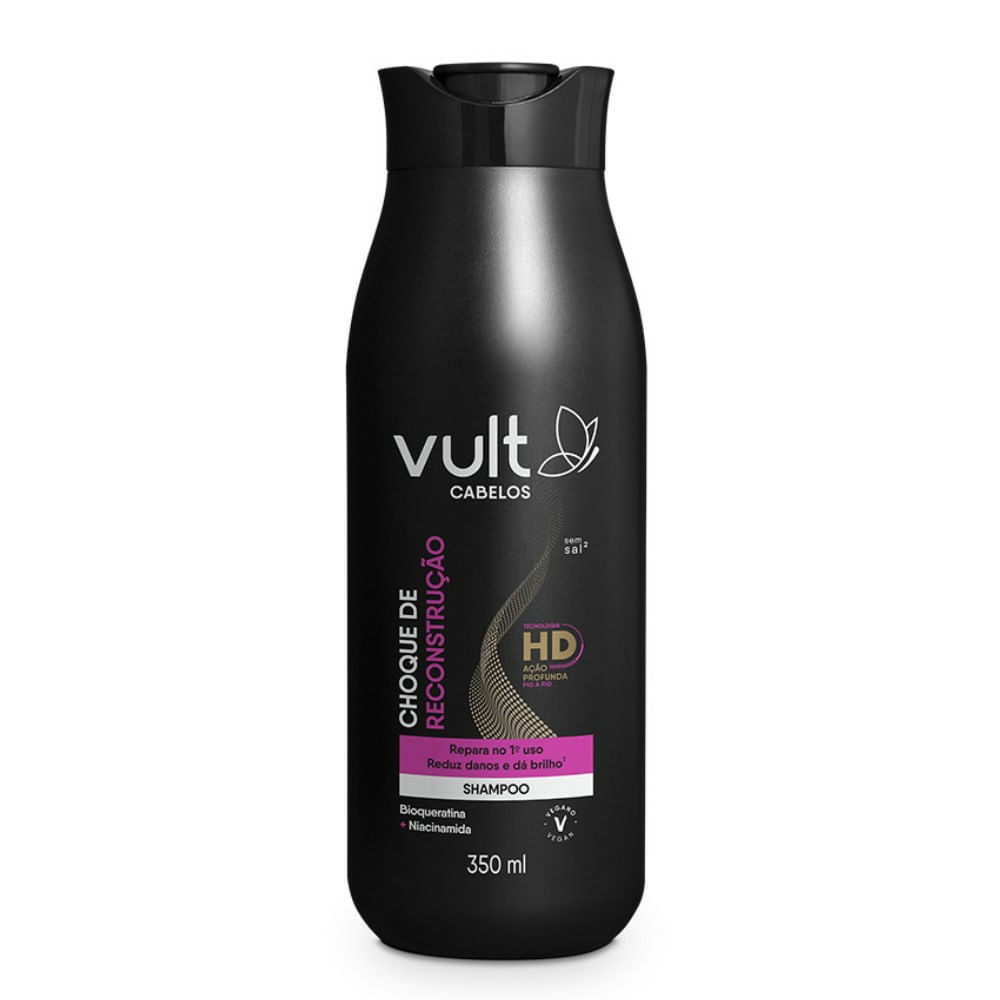 Encontraproduto.com.br - SHAMPOO VULT CHOQUE RECONSTRUCAO 350ML 19811 CAROL BEAUTY