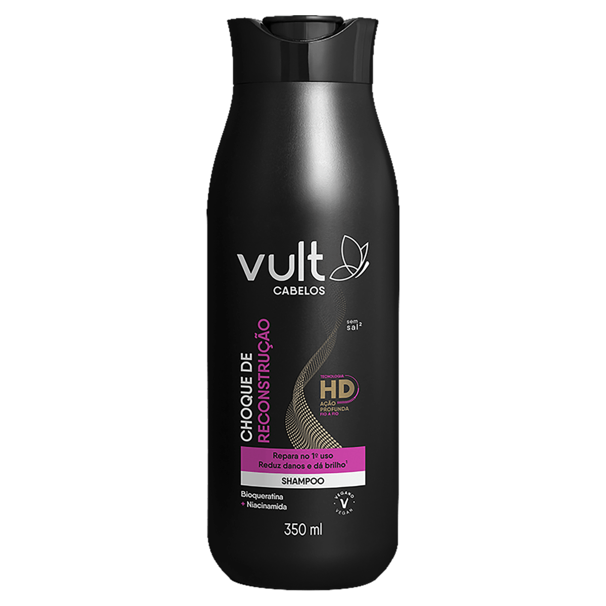 Encontraproduto.com.br - SHAMPOO VULT CHOQUE RECONSTRUCAO 350ML 19811 CAROL BEAUTY