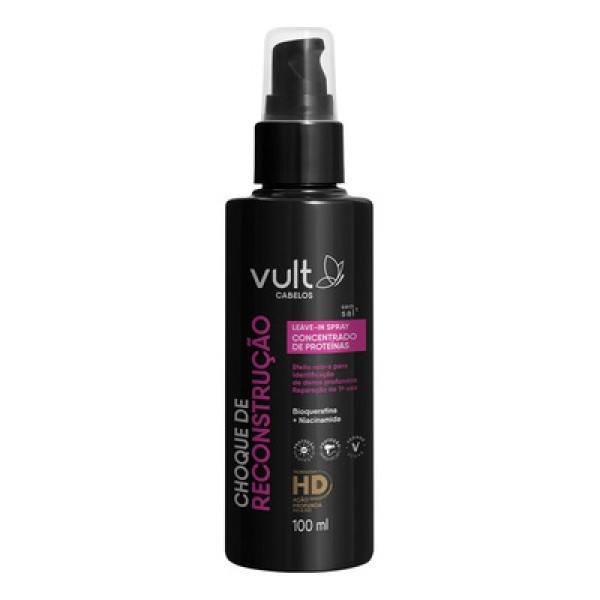 Leave-In Vult Cabelos Choque de Reconstrução Frasco 100ml