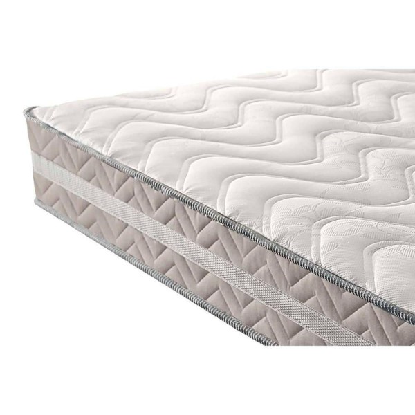 Encontraproduto.com.br - Conjunto Box Queen Colchão Anatômico Paropas D28 Master Ag80 Prata Double Face 17 + Base Crc Courano White (158x198)