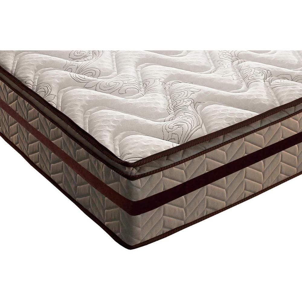 Encontraproduto.com.br - Conjunto Box Baú Solteiro Colchão Espuma Paropas D28 - Anatômico Orthomedic Gold Plus Rústico Clean + Base Crc Suede Clean (88x188)