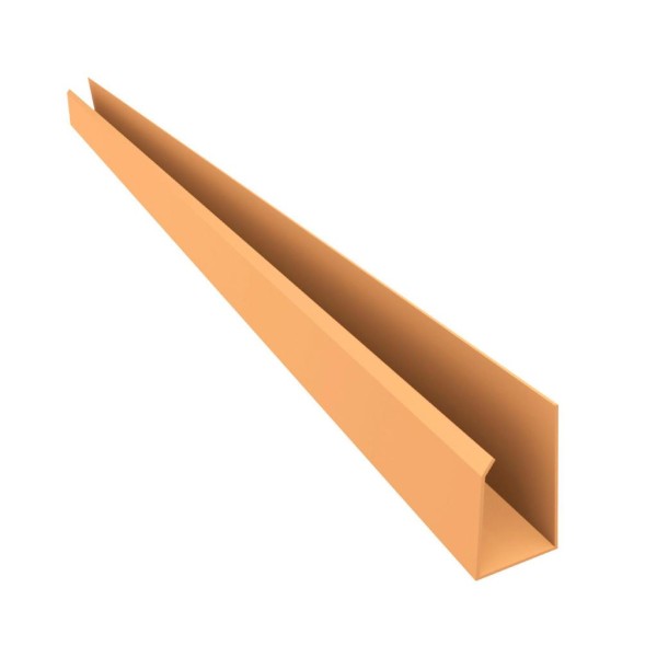 Encontraproduto.com.br - Acabamento PVC Plasbil Convencional Natural 6 Metros
