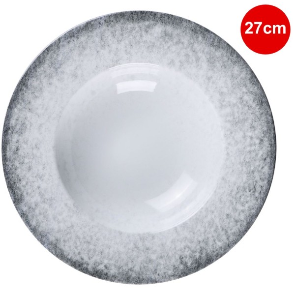 Prato Pasta/Risoto em Porcelana Decorada 27cm Camila Tramontina