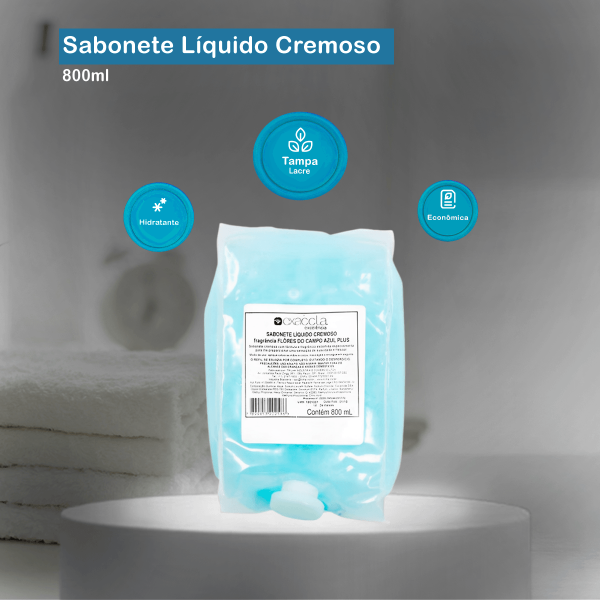Encontraproduto.com.br - Sabonete Líquido Refil Flores do Campo 800ml Trilha