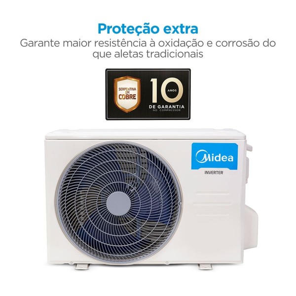 Encontraproduto.com.br - Ar-Condicionado Split 9.000 Btus Springer Midea Inverter 220V Wi-Fi 42AGVCI09M5/38AGVCI09M5