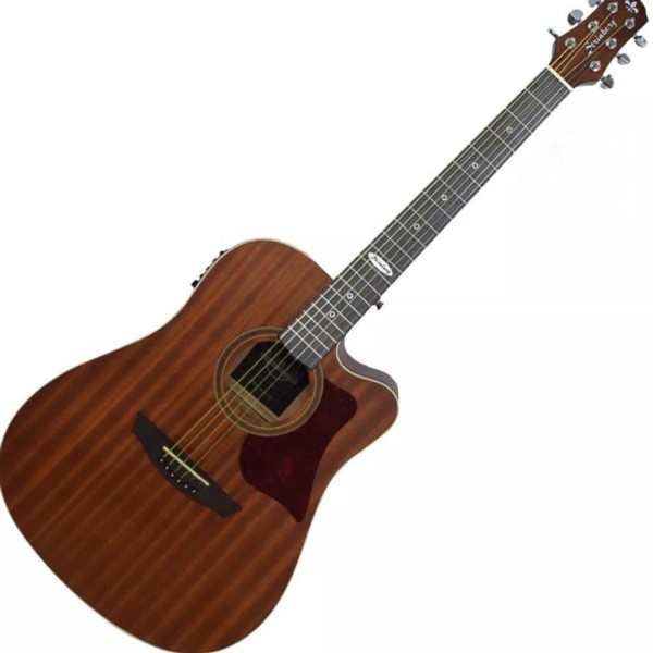 Encontraproduto.com.br - Violão Strinberg Sd200c Aço Eletroacústico Fosco Mogno Satin