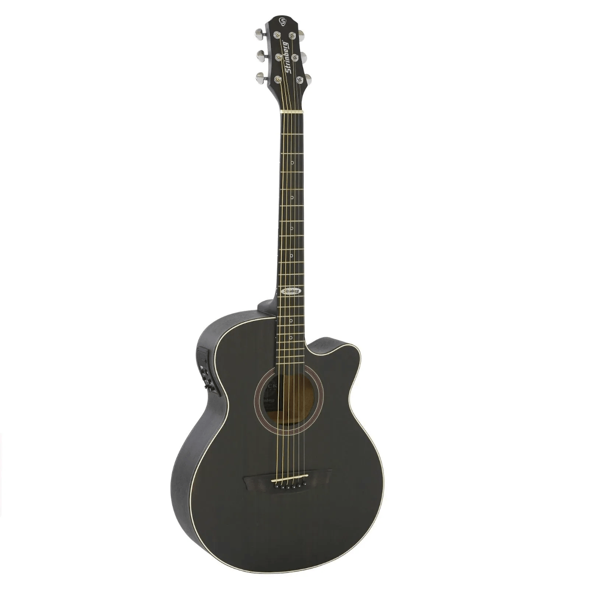 Encontraproduto.com.br - Violão Eletroacústico Strinberg SA200C AÇO Fosco Tobacco Satin
