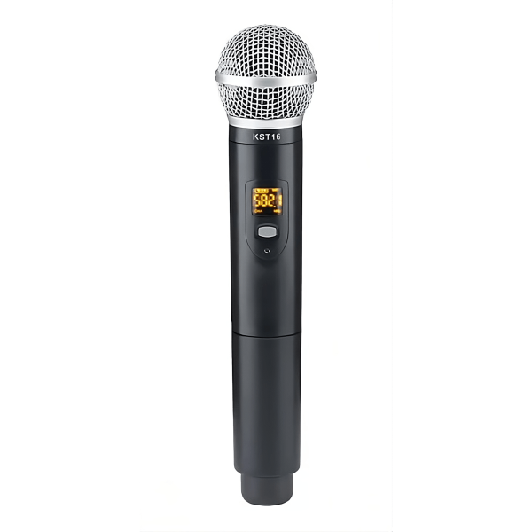 Encontraproduto.com.br - Microfone Sem Fio De Mao Simples Uhf Krd200r Karsect