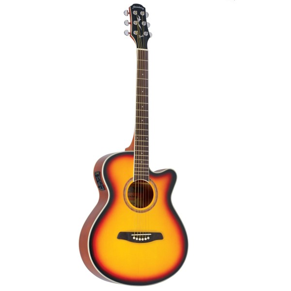 Encontraproduto.com.br - Violão Eletroacústico Cutaway Berlin BE-30C SB - Strinberg