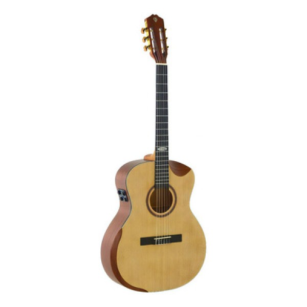 Violão Strinberg Nylon C Efeito Bag Ns Mgs Galaxy Sc301 Hcr Orientação Da Mão Destro Cor Natural Satin Material Do Diapasão Indian Laurel