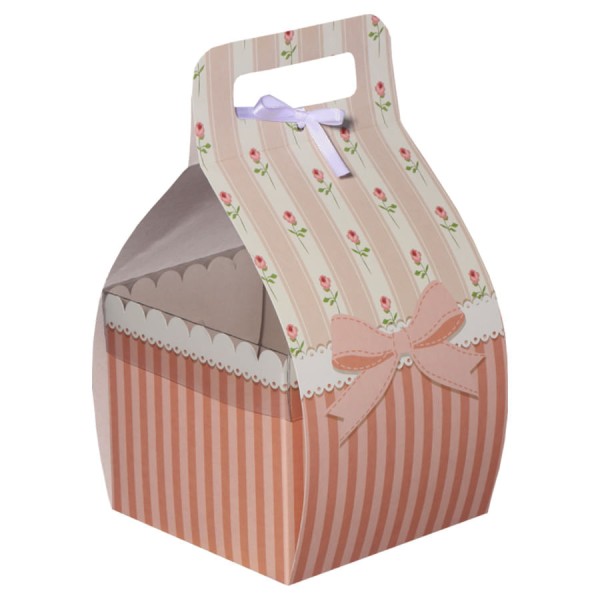 Caixa Para Bolo Com Alça M (103127) un DECORA DOCES