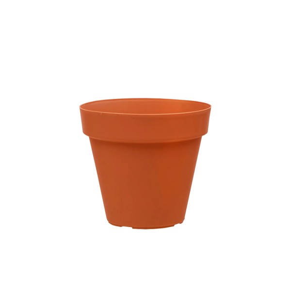Encontraproduto.com.br - Vaso para Plantas em Polietileno Sampa Terracota 16X14CM - I.SAMP.016.014.12- Vasart