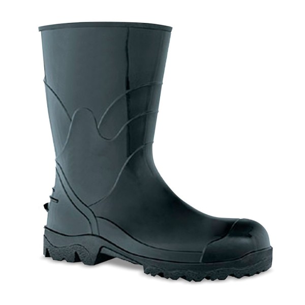 Bota PVC Preta com Forro Cano 30cm Nº 41 Ref. PPP 206 Proteplus 280,0017