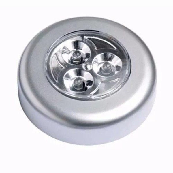 Encontraproduto.com.br - Luminaria de Toque 3 Leds Multiuso