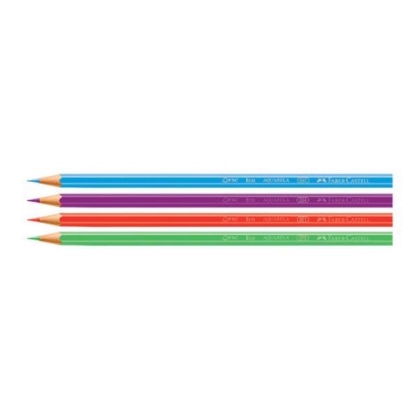 Encontraproduto.com.br - Estojo Ecolápis de Cor - Aquarelavel - 36 cores - Faber Castell (120236g)