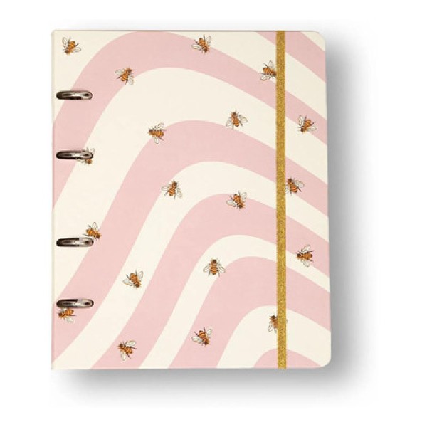 Caderno Argolado Criativo Melissa Caminho das Abelhas 17,0 x 24,0 cm 100 folhas Cicero