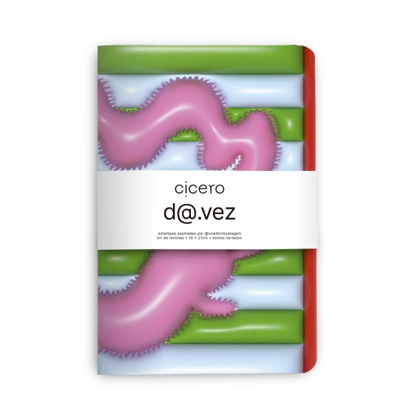Encontraproduto.com.br - Kit de 4 Revista da.vez 14x21 - Voador Tecelagem - miolos variados