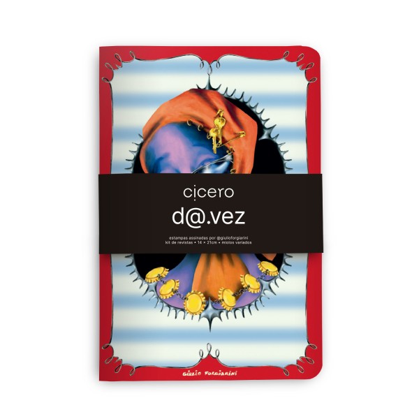 Encontraproduto.com.br - Kit de 4 Revistas D@ Vez 14x21 Giulio Forgiarini