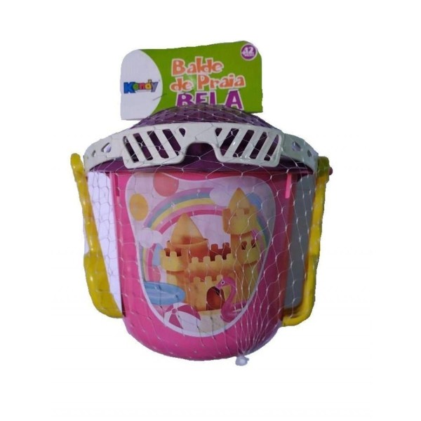 Encontraproduto.com.br - Baldinho de Praia Bela Kendy BQ0750S