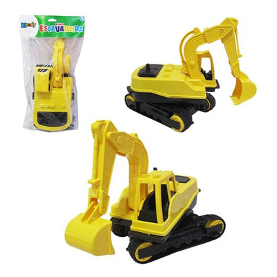Kendy Máquina de Brinquedo Escavadeira Kraft