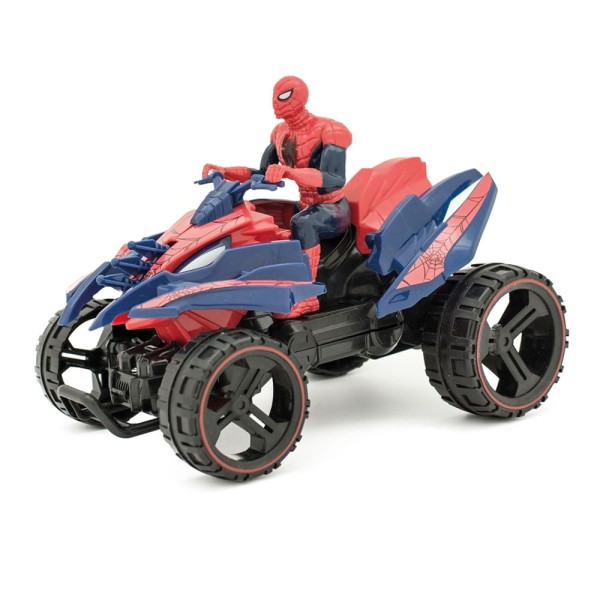 Encontraproduto.com.br - Quadriciclo De Fricção Ultimate Spider-Man Vs Sinister 6 Toyng Marvel