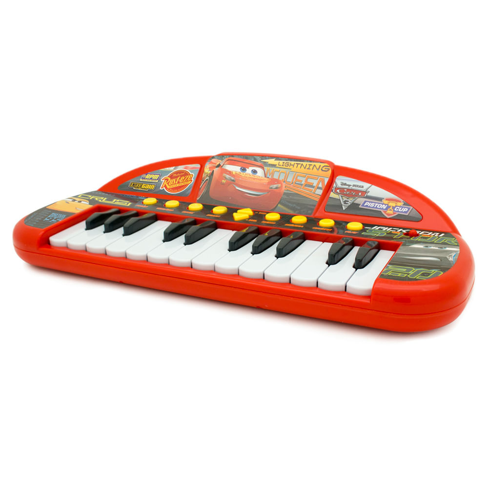 Teclado Infantil Musical - Disney Cars - Toyng
